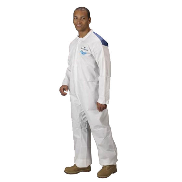 雷克蘭EMNC412舒適版帶衣領連體防化服