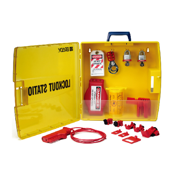 Brady貝迪105941便攜式電氣鎖具箱