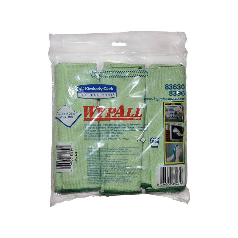金佰利83630 WypAll勁拭超細纖維擦拭布(綠色)