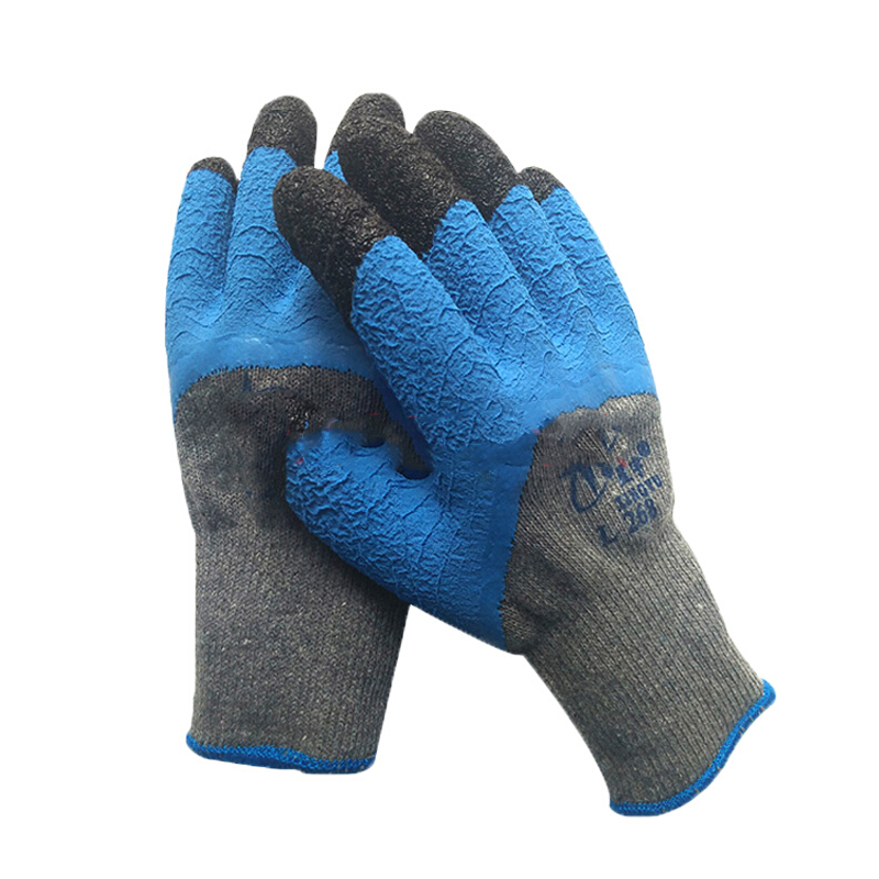 星宇L268紗線皺紋勞保手套