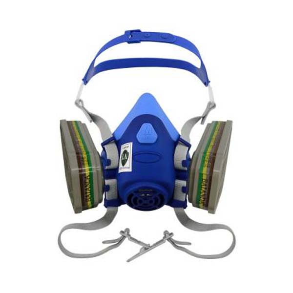 百安達FC3503硅膠雙濾盒過濾式防毒面具