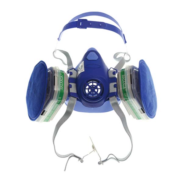 百安達FC34358硅膠雙濾盒過濾式防毒面具