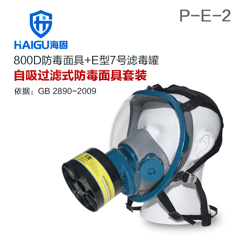 海固HG-800D P-E-2酸性氣體專用防毒面具