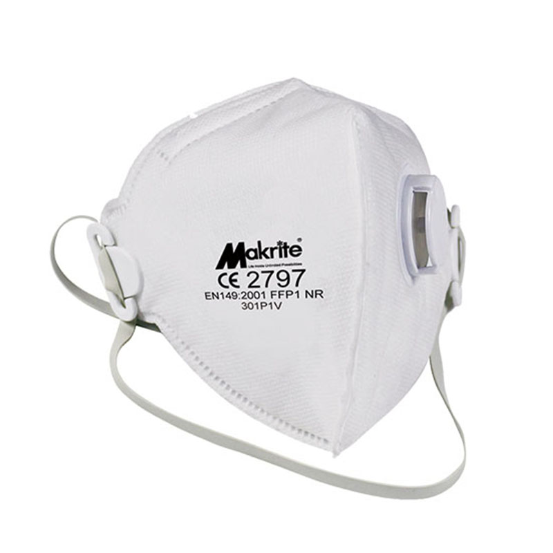 麥特瑞301P1V折疊式帶閥防塵口罩