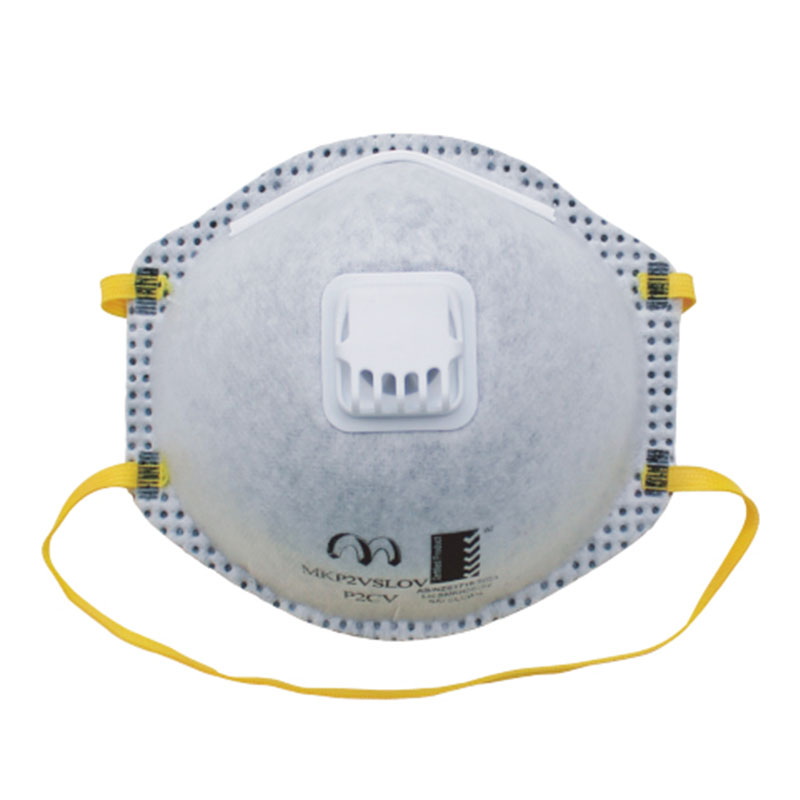 麥特瑞MKP2VSLOV活性炭杯狀帶閥防塵口罩