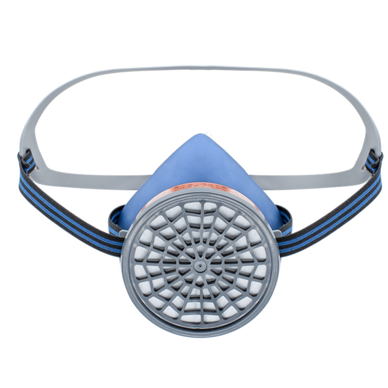 高瑪GM-0503D自吸過濾式單濾盒半面罩防毒面具