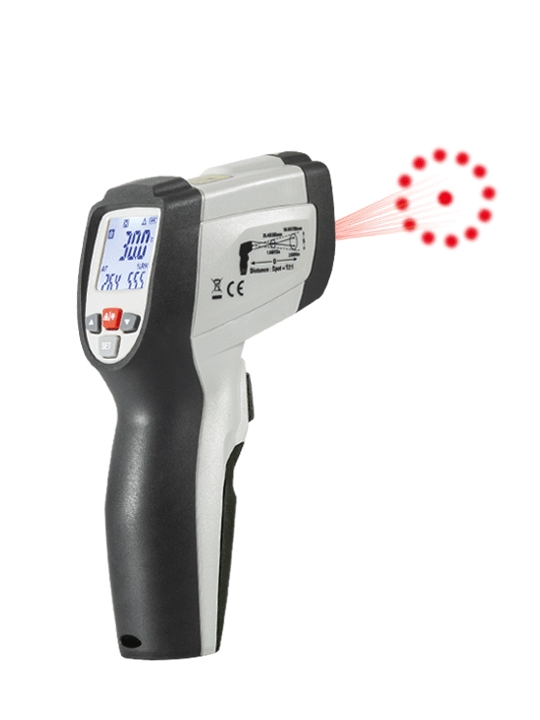 華盛昌DT-8873工業(yè)環(huán)形激光紅外線測溫儀