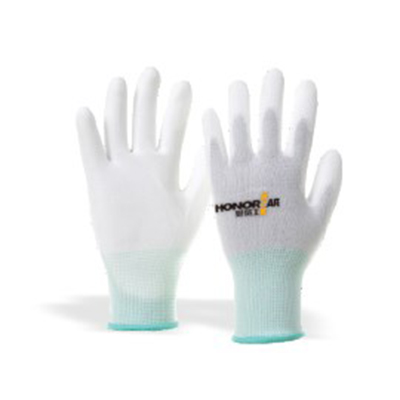 好員工T501滌綸絲PU涂層手套