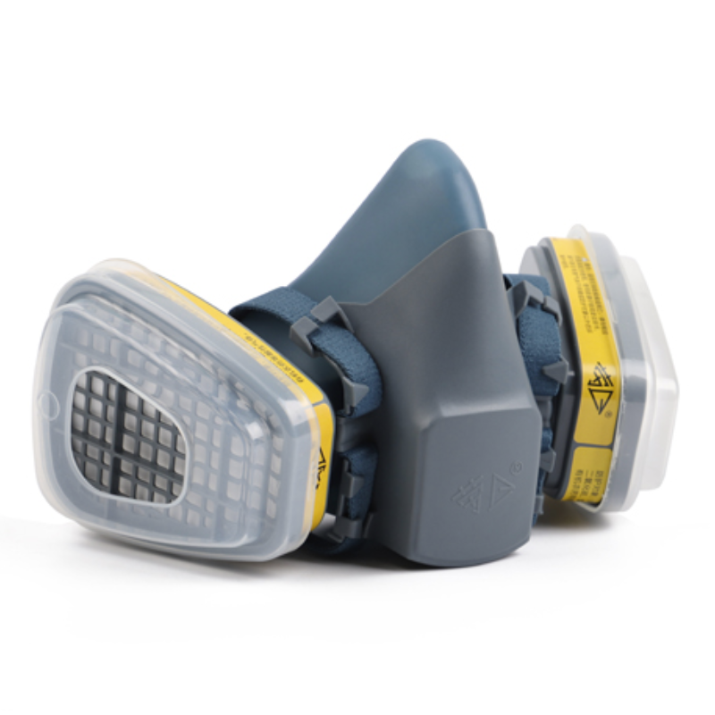 勞衛(wèi)101F-7雙濾盒半面罩防毒面具