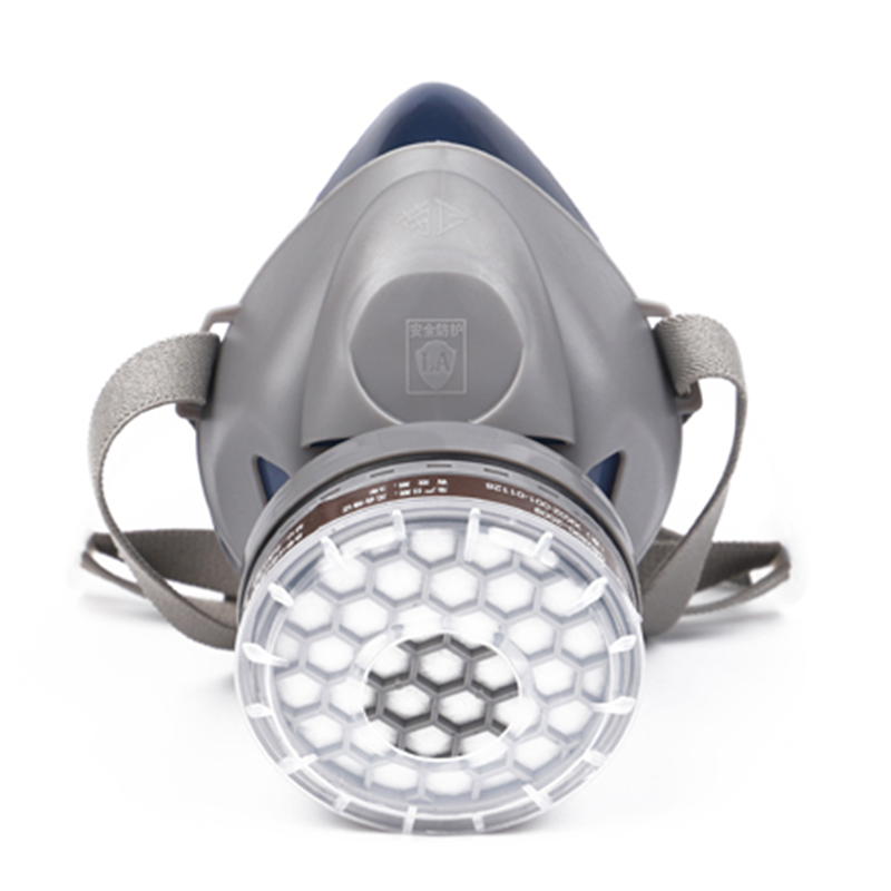 勞衛101G-3單濾盒半面罩防毒面具 