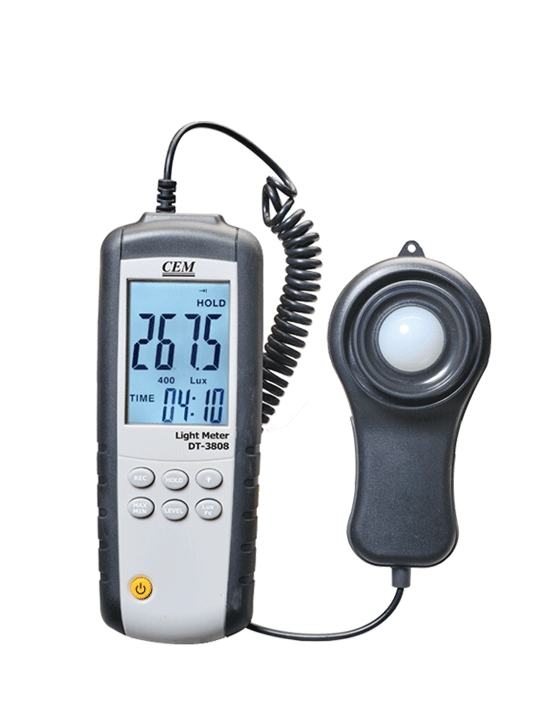 華盛昌DT-3808新型USB接口照度計