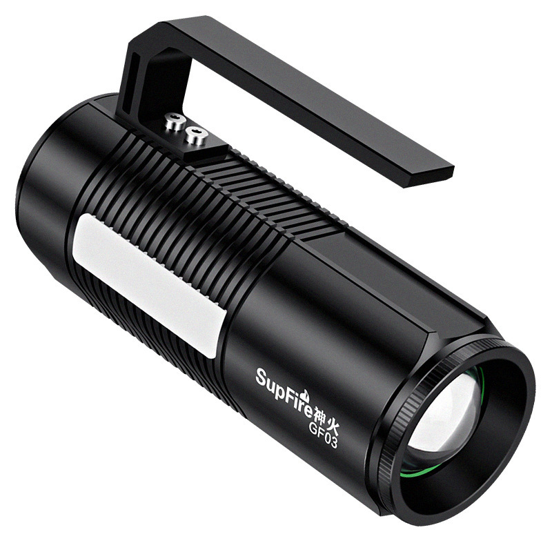 神火GF03強(qiáng)光夜釣LED伸縮手電筒
