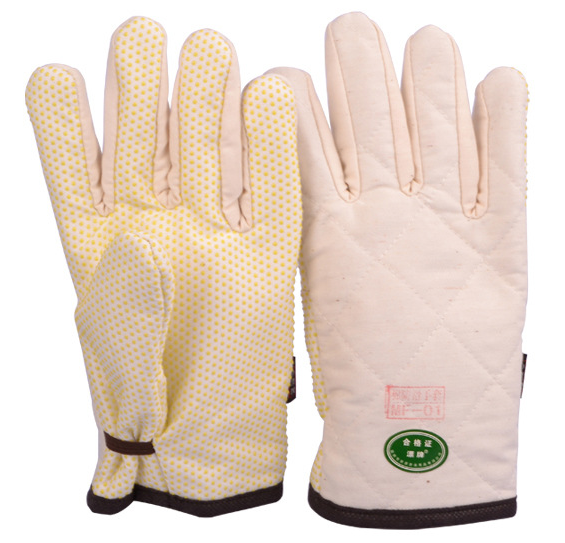 漂牌MF-01加厚棉帆布點塑防滑手套