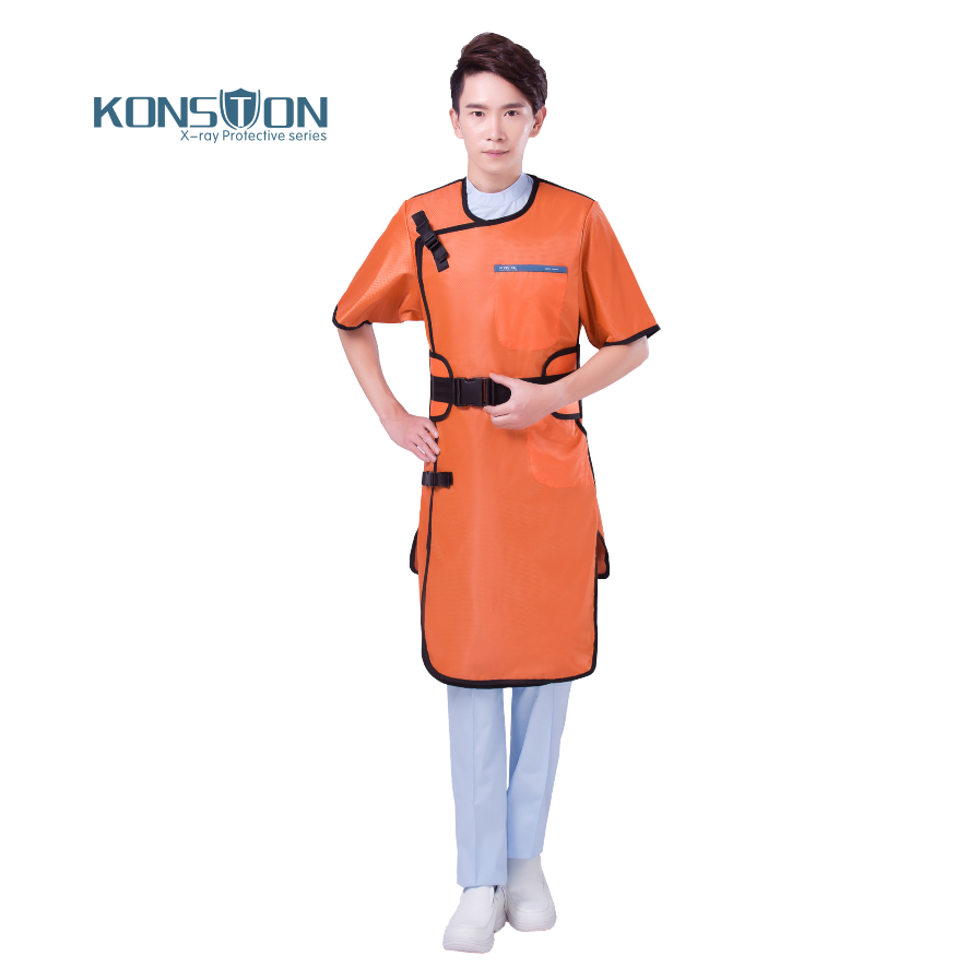 康仕盾LF002B連體雙面式短袖無鉛鉛衣