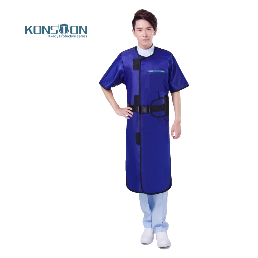 康仕盾LF002A連體雙面式短袖無鉛防護(hù)鉛衣
