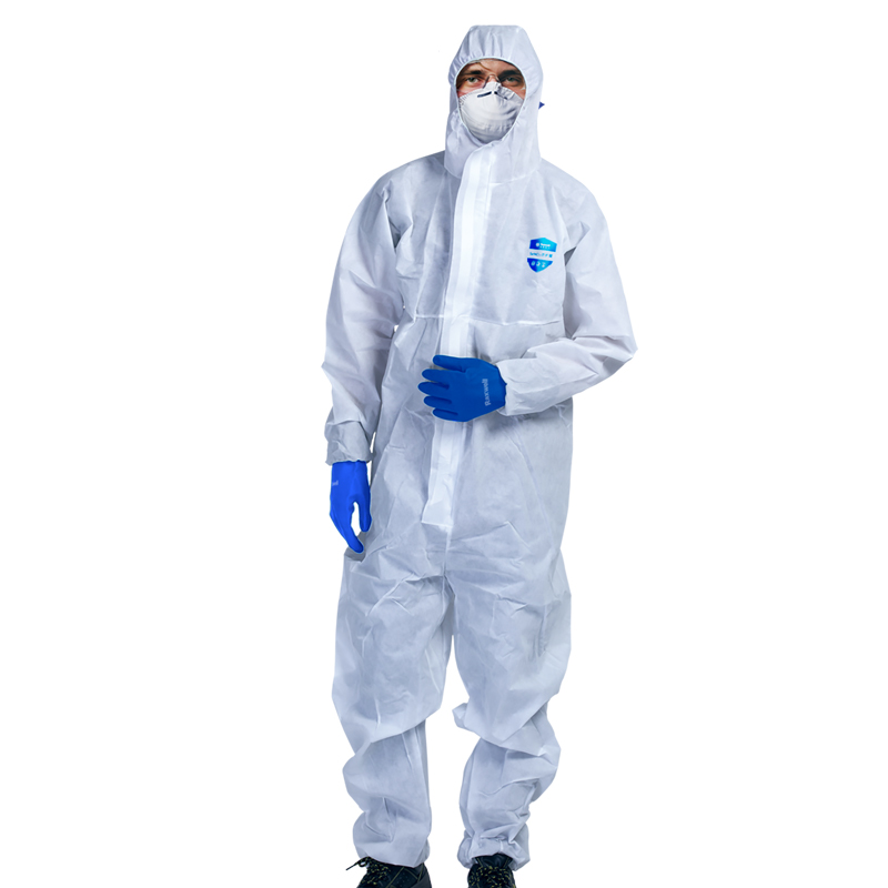瑞氪維爾RW8121白色連體輕型防護(hù)服