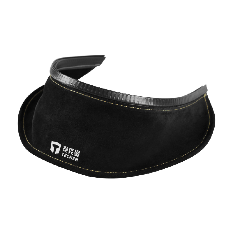 泰克曼電焊面罩防燙護頸皮革