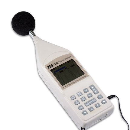 臺灣泰仕TES-1358C八音度即時音頻分析儀