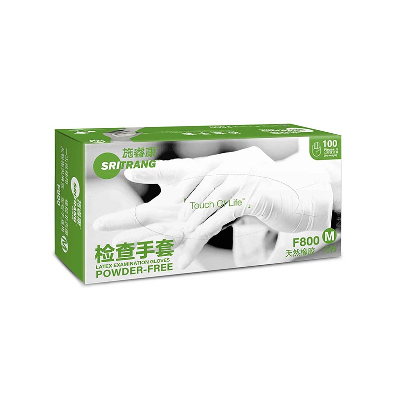 施睿康F800天然乳膠檢查手套
