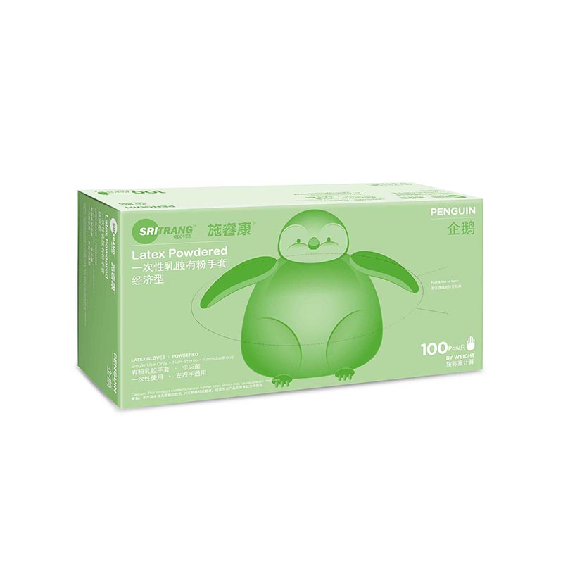 施睿康經(jīng)濟型一次性乳膠有粉手套