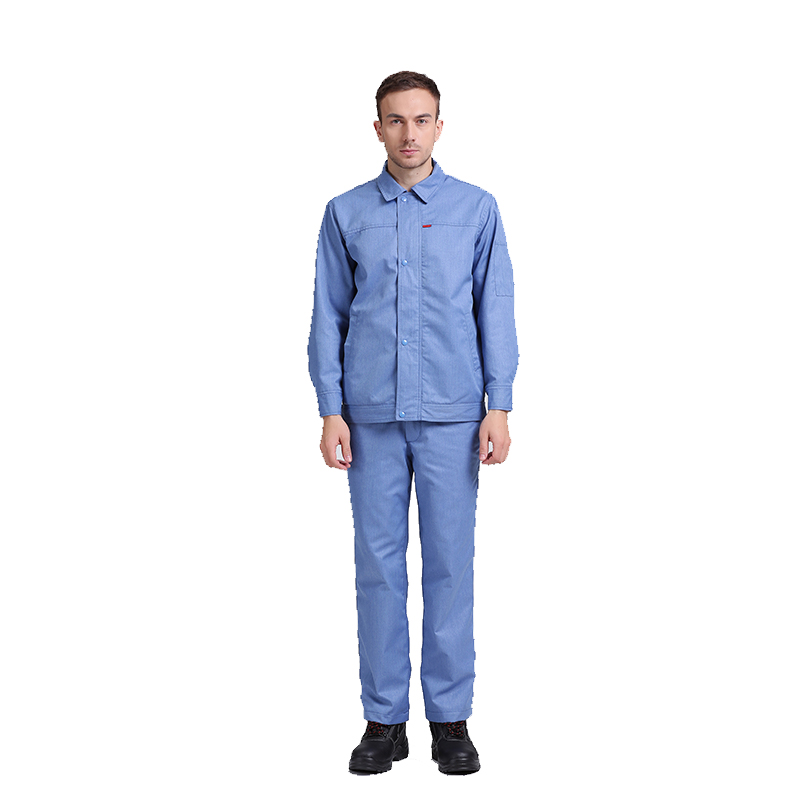 瑞氪維爾RW8336天藍色防電弧夾克