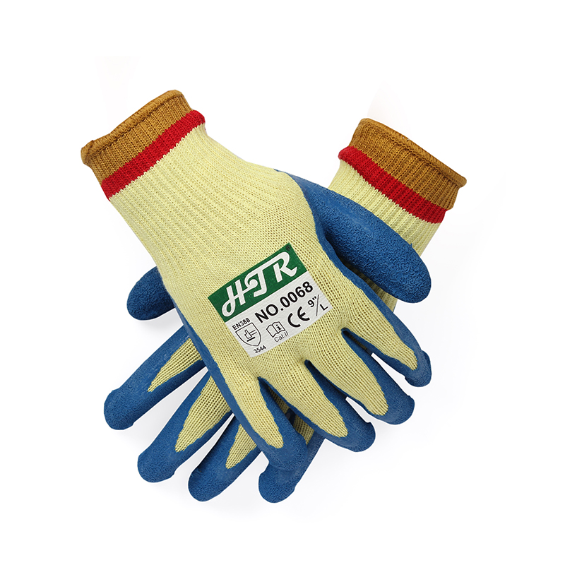 海太爾0068天然乳膠涂掌防割手套