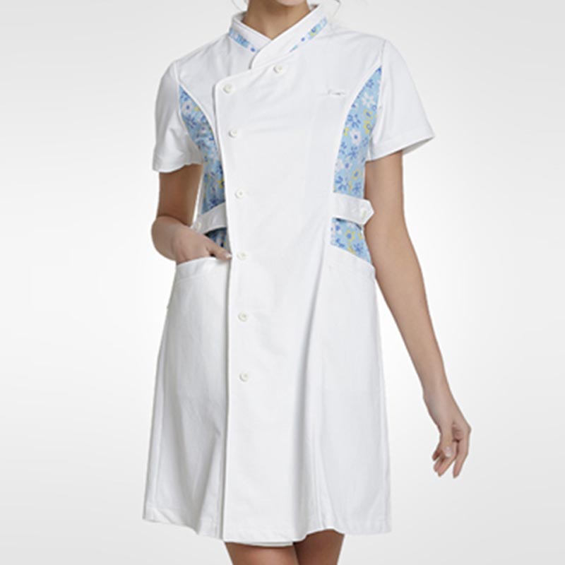 樂倍康NA125-N花雨短袖護士裙 