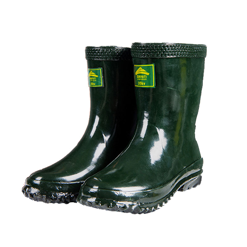金能電力35kv電工專用橡膠絕緣鞋