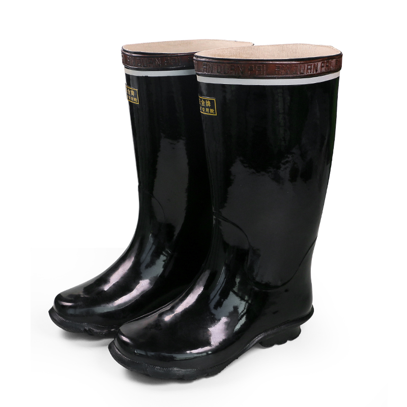 安全牌ZX001高筒耐磨礦工安全靴32.5cm