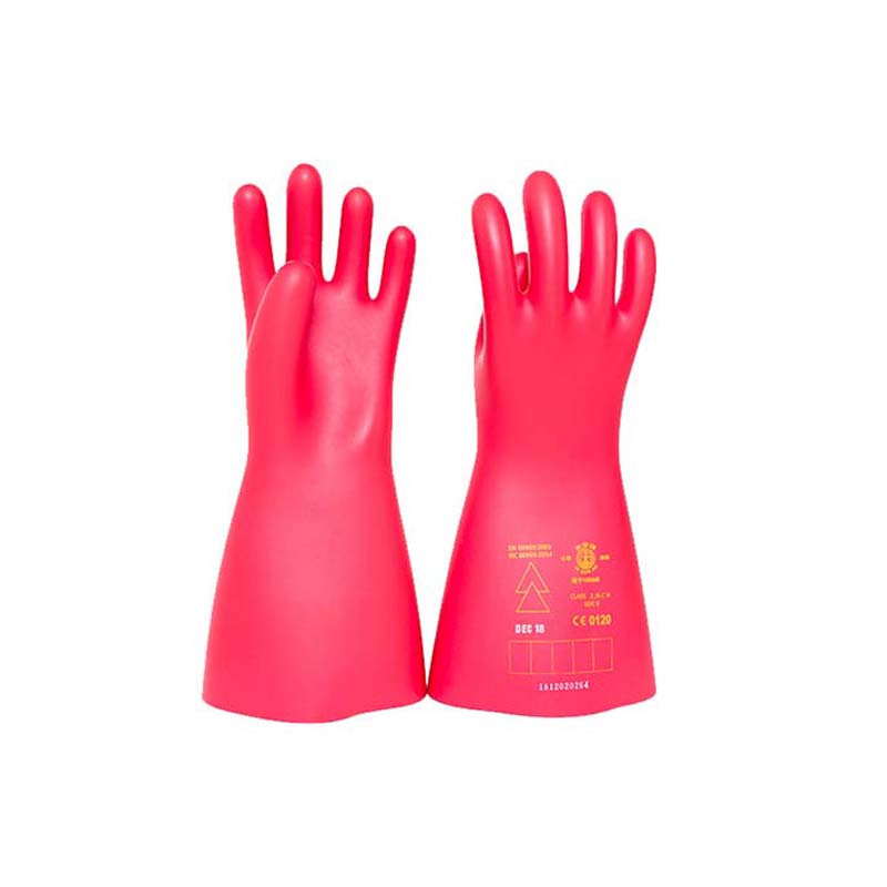 安全牌20kv乳膠電工絕緣手套