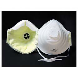 三暉SH2300V頭戴式帶閥FFP3防塵口罩