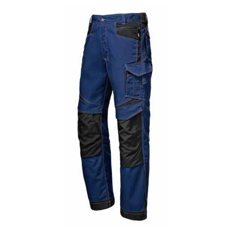 思而MC2541Q3藍(lán)黑色滌棉功能性多口袋長(zhǎng)褲