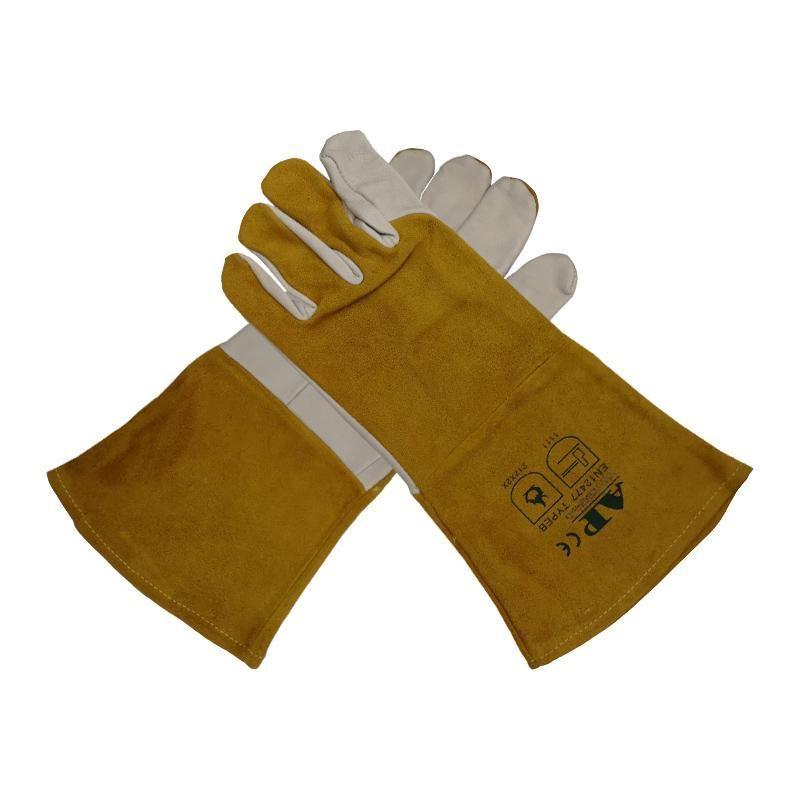 友盟AP-1199白色羊青皮電焊手套