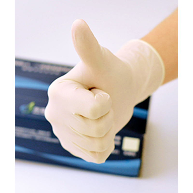 東亞606-2白色無粉一次性乳膠手套