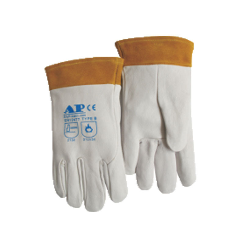 友盟AP-1102防火隔熱牛青皮電焊手套