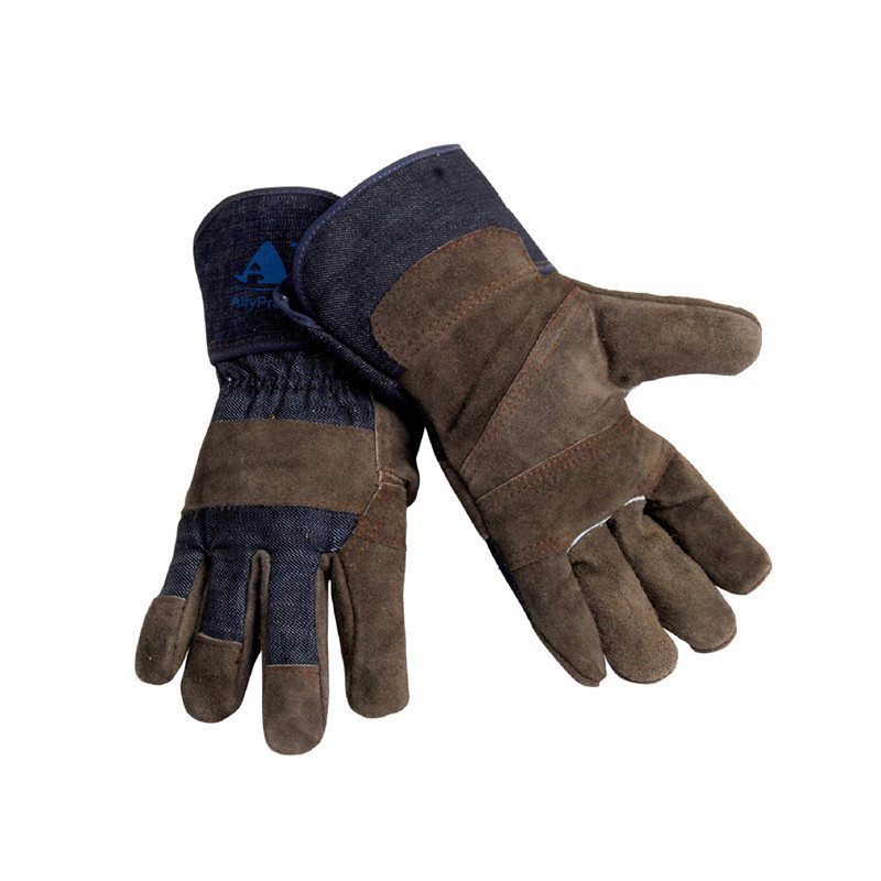 友盟AP-1503炭啡色耐磨抗穿插勞保手套