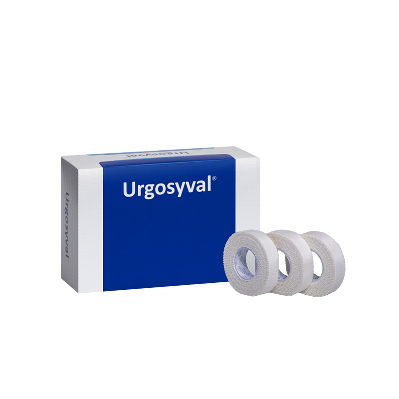 URGO優格優耐夫絲綢布膠帶粘性醫用膠帶1.25cm*9.1m