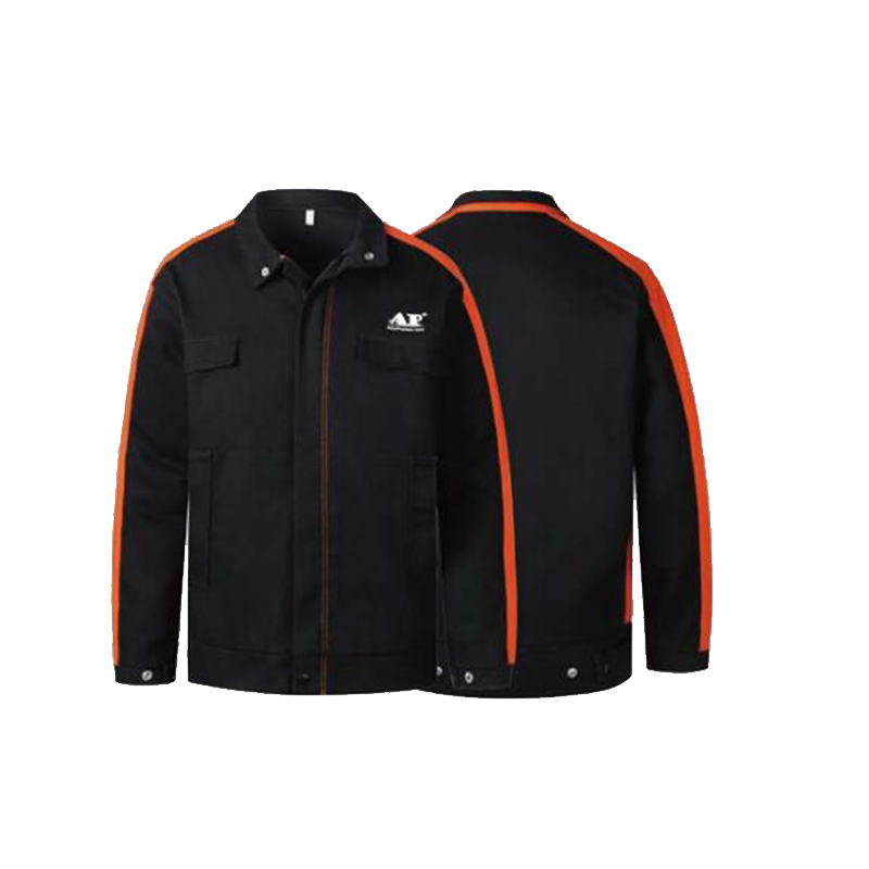 友盟AP-6853黑色阻燃工作服上衣