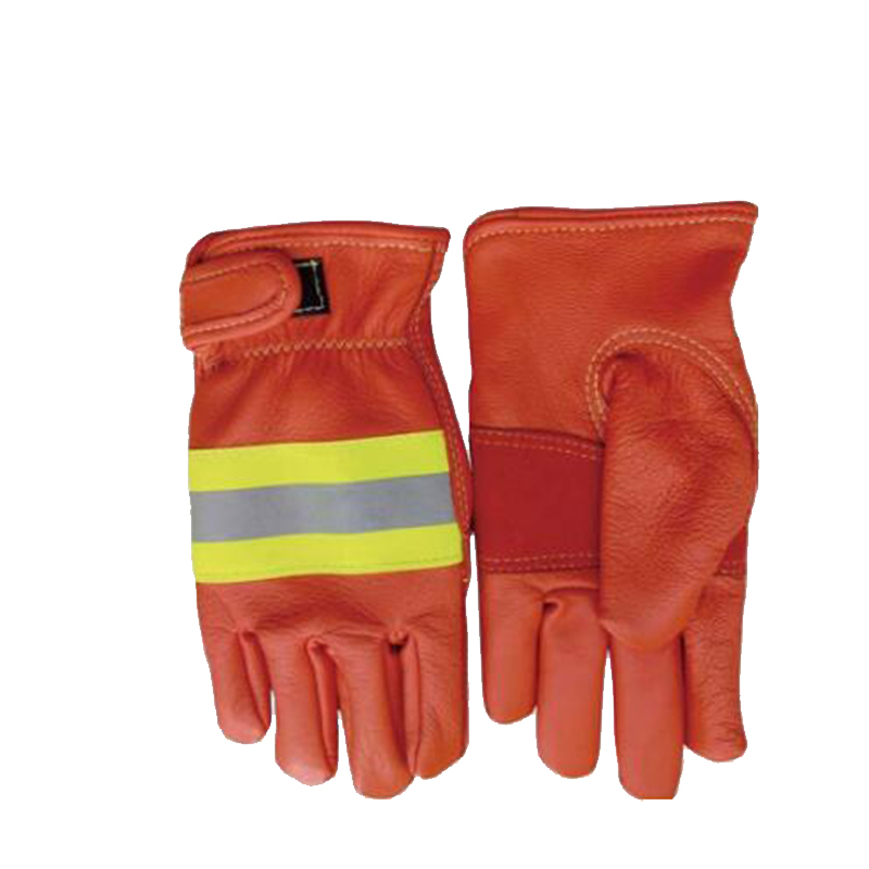 友盟AP-9319橘紅色羊青皮防靜電手套