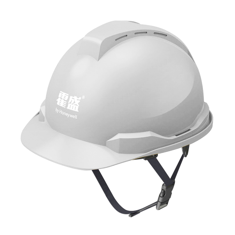 Honeywell霍尼韋爾Y99BNP101S Y99S系列ABS不帶通風孔四鍵快插下頦帶白色安全帽