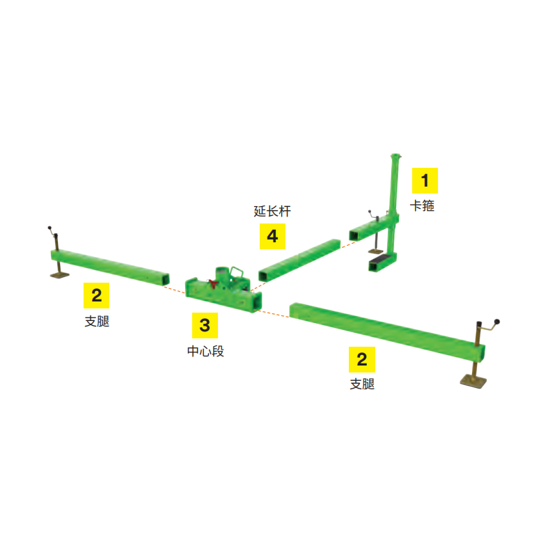 3M 8521282貓道夾具系統(tǒng)鋁制延長(zhǎng)管