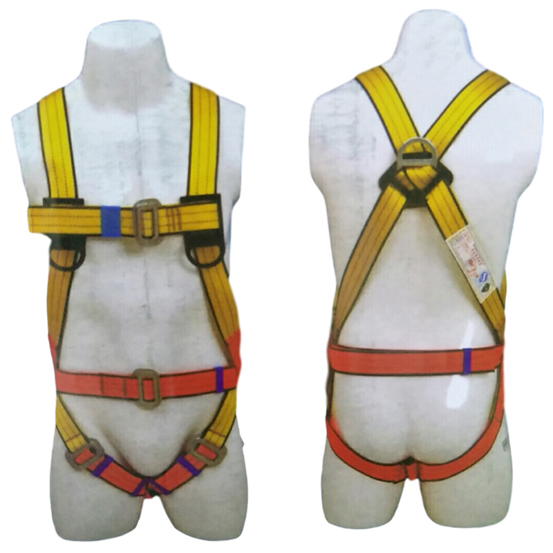 宏建HJQ-01丙綸雙鉤全身式安全帶