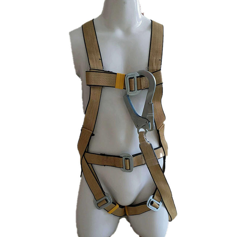 宏建阻燃雙大鉤全身式凱夫拉材質安全帶