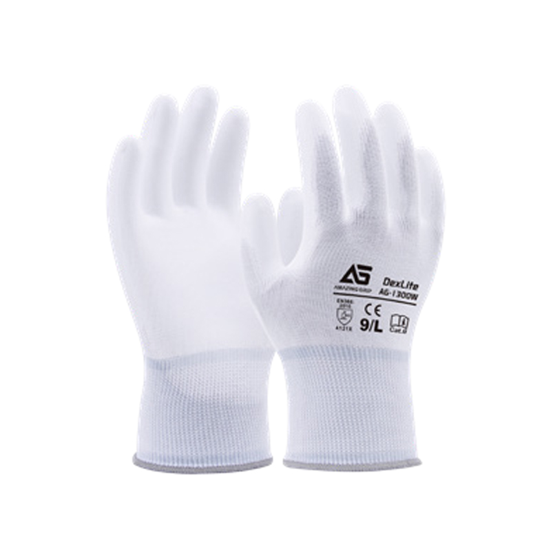 護享AG-1300W PU涂層勞保手套