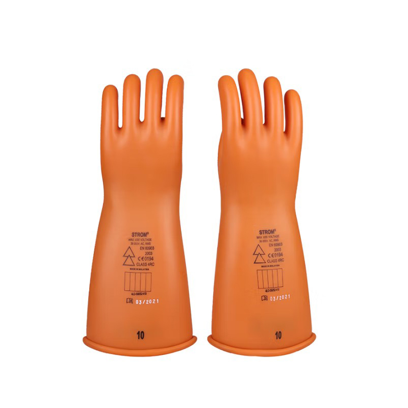 NOVAX 4LO-265/S2-410 STROM乳膠絕緣手套4級40KV