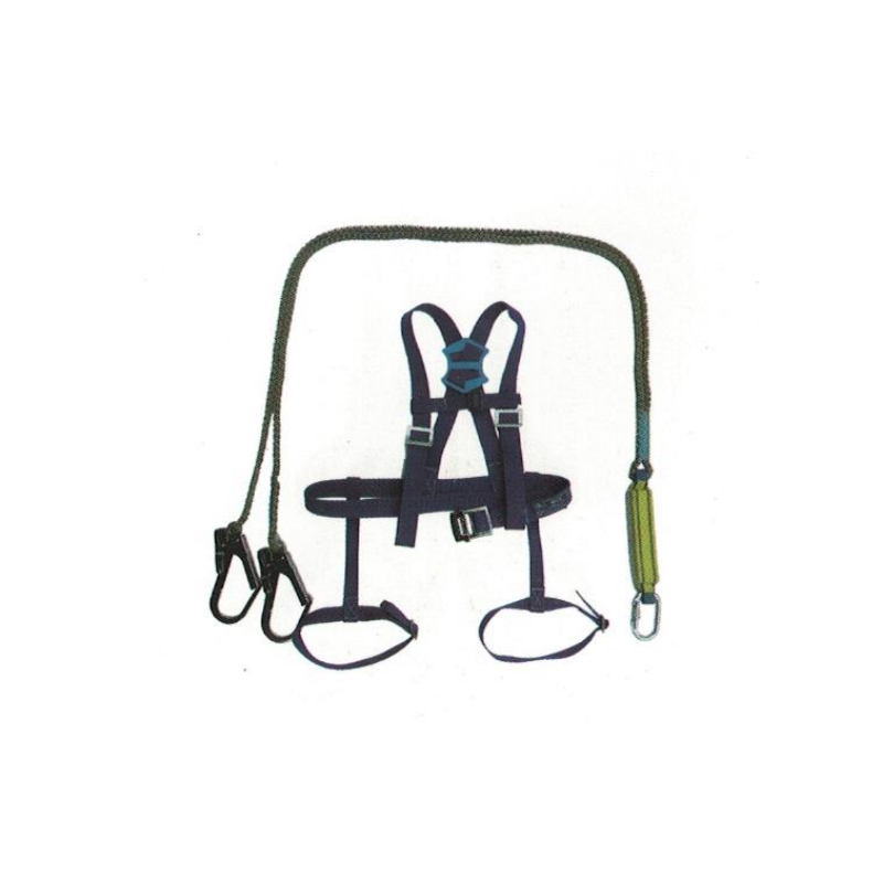 華泰UATAI全背緩沖雙大鉤全身式安全帶