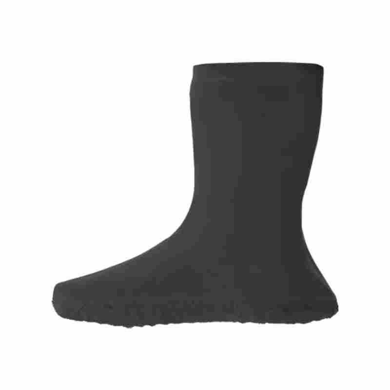 雪蓮T0201BL黑色天然乳膠光里防水套鞋