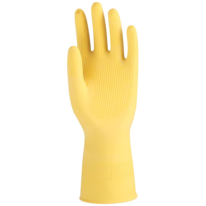 雪蓮10172 KCL乳膠絨里卷邊家用手套