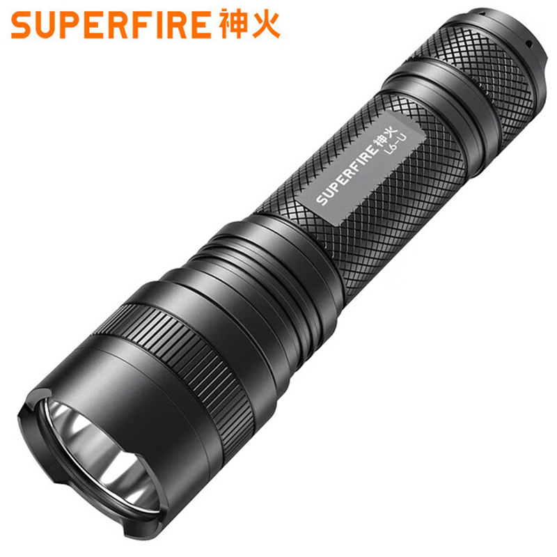 神火L6-U大功率燈芯手電筒