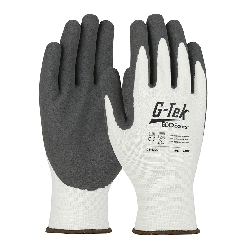 PIP 31-530R 13針環(huán)保紗掌浸丁腈磨砂通用手套